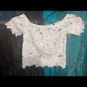 Off the shoulder top